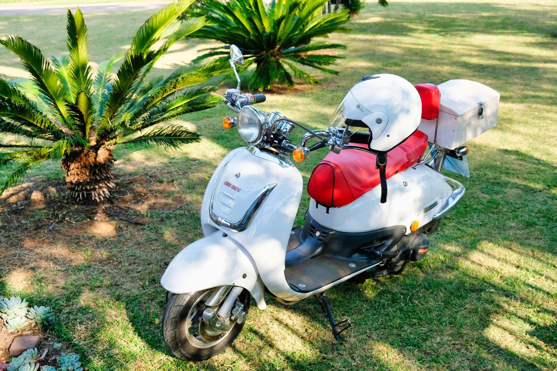 An automatic scooter